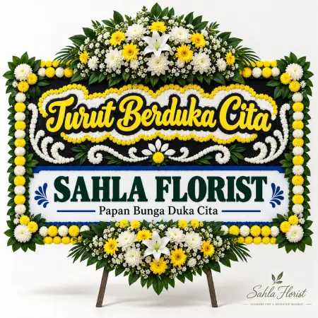 Papan Bunga Duka Ciracas